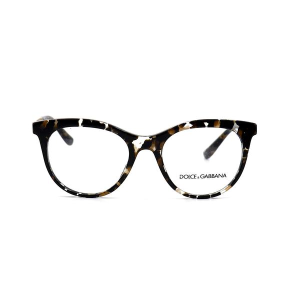DOLCE&GABBANA DG3316 911 HAVANA CLEAR AUTHENTIC EYEGLASSES FRAME - Picture 2 of 12